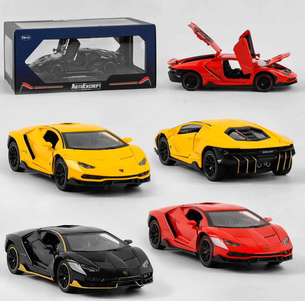 Детская машинка Ламборджини (Lamborghini Сentenario) металлическая 1:24 открываются двери свет звук 3 цвета
Детская машинка Ламборджини (Lamborghini Сentenario) металлическая 1:24 открываются двери свет звук 3 цвета