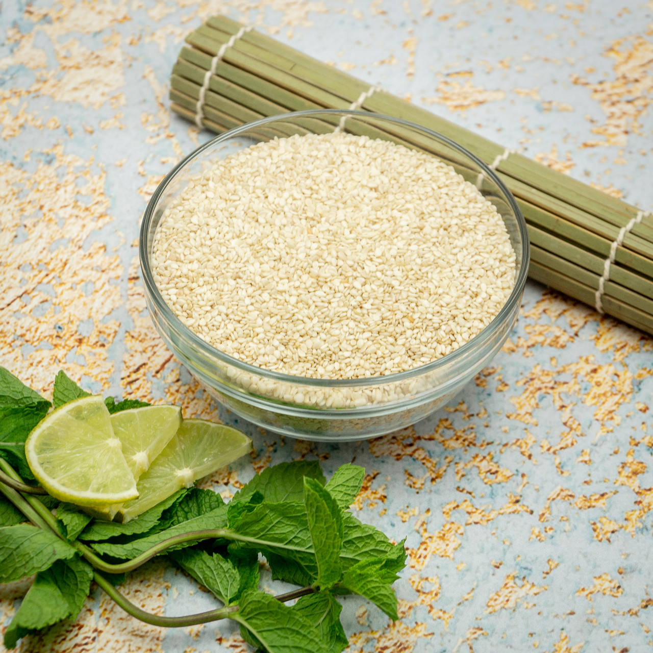 Кунжут белый 100 г
Кунжут белый 100 г