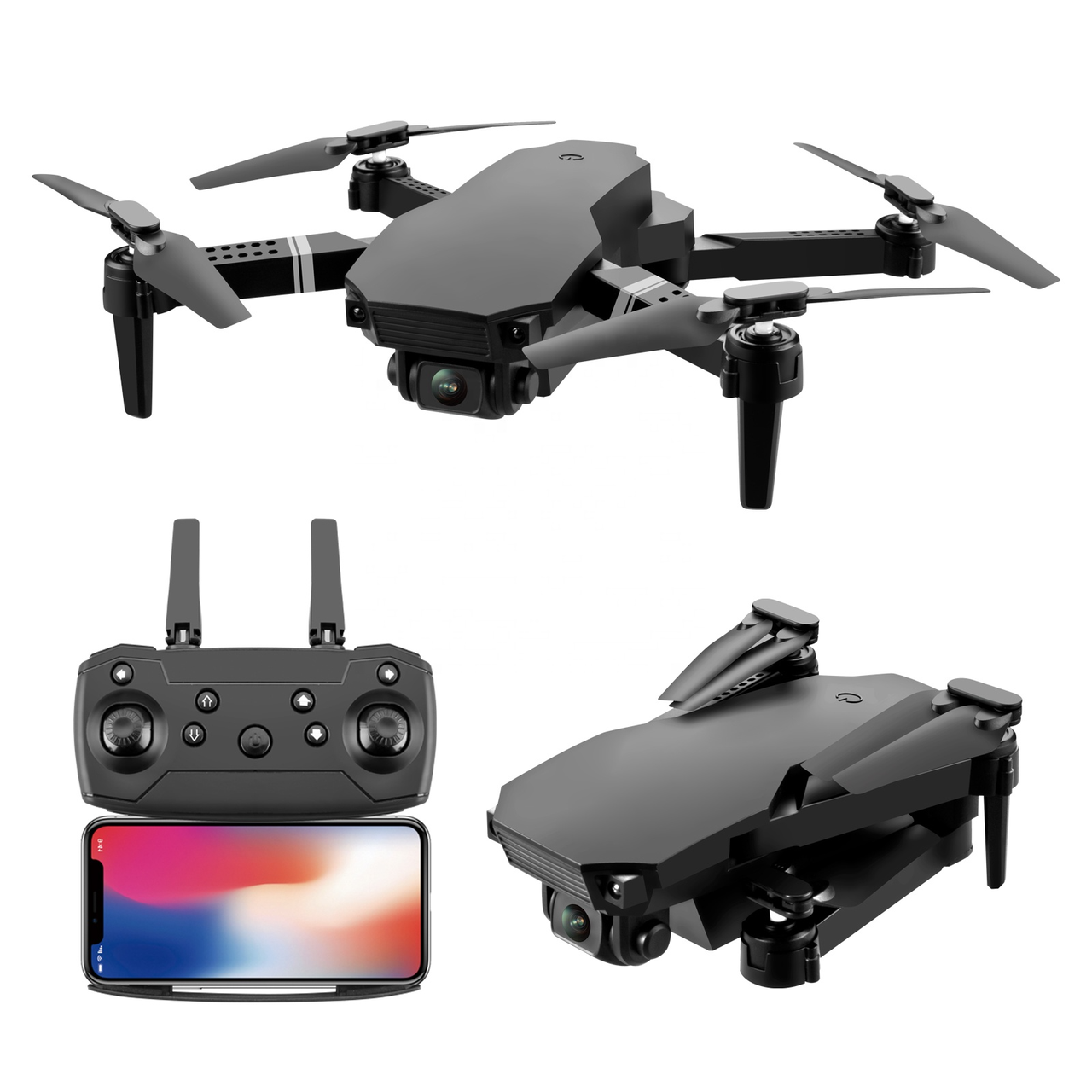 Квадрокоптер S70 дрон с двойной камерой HD FPV до 10 минут полета + КЕЙС + ПОДАРОК батарейки
Квадрокоптер S70 дрон с двойной камерой HD FPV до 10 минут полета + КЕЙС + ПОДАРОК батарейки