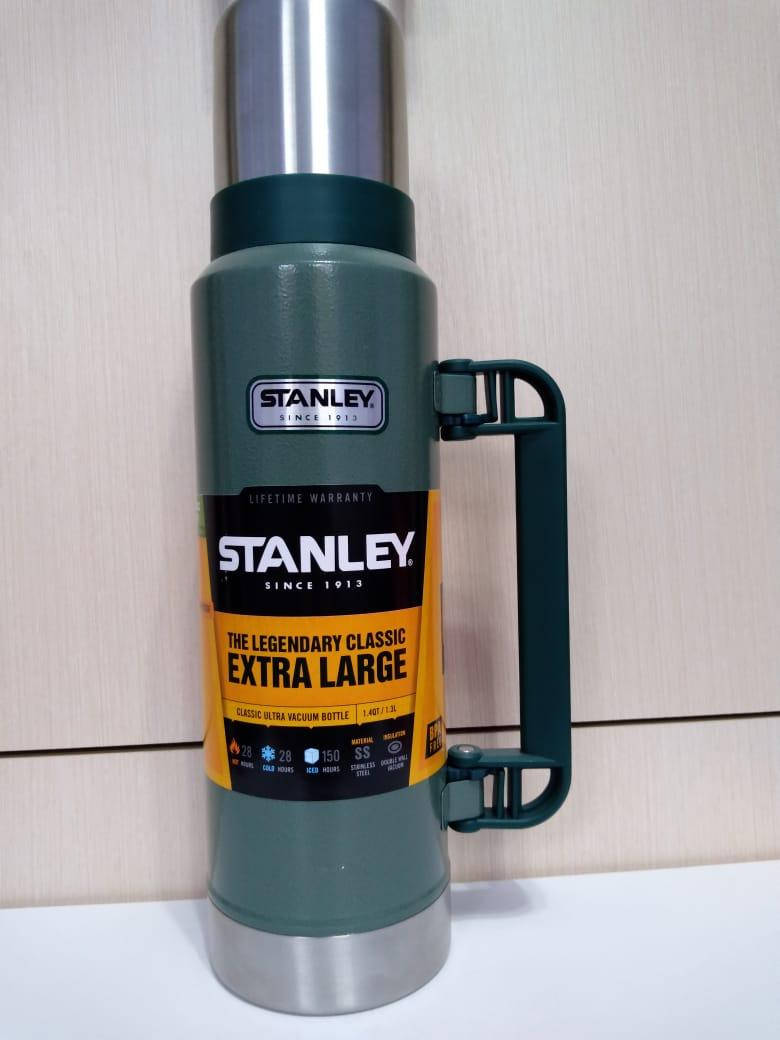 Лот №51, Термос STANLEY Classic Legendary 1.3 литра зелёный, состояние (3) по пятибалльной шкале
Лот №51, Термос STANLEY Classic Legendary 1.3 литра зелёный, состояние (3) по пятибалльной шкале