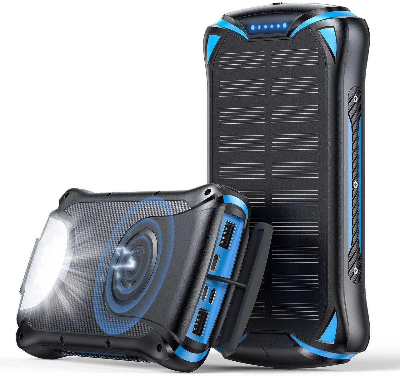 Солнечное зарядное устройство S18 Ver Wireless Charging 30000mAh (3 входа + 3 выхода) + фонарь
Солнечное зарядное устройство S18 Ver Wireless Charging 30000mAh (3 входа + 3 выхода) + фонарь