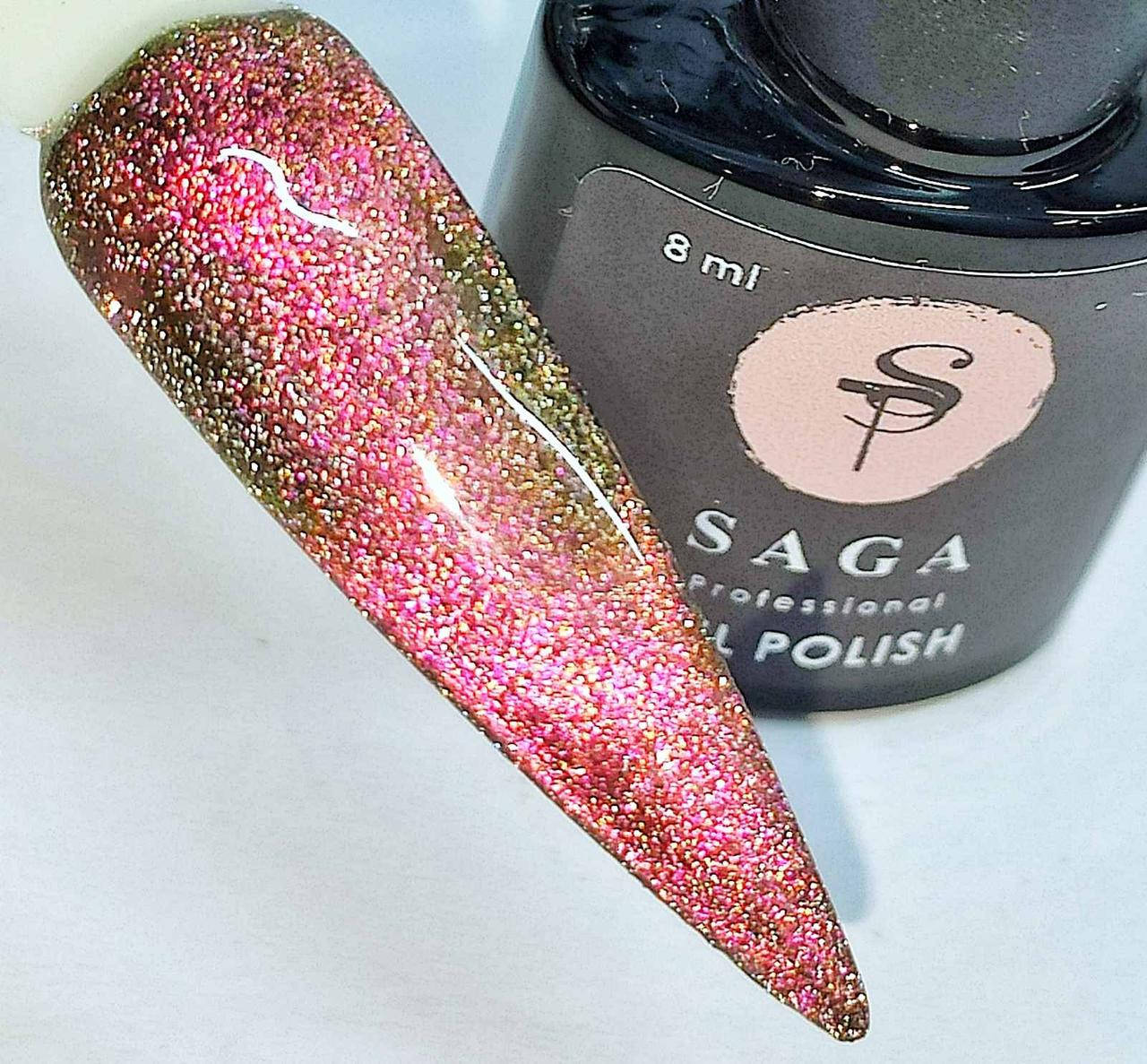 Светоотражающий Гель лак Кошачий глаз Хамелеон Saga Professional CAT Fiery №05, 8 мл 05 Розовый с золотым
Светоотражающий Гель лак Кошачий глаз Хамелеон Saga Professional CAT Fiery №05, 8 мл 05 Розовый с золотым