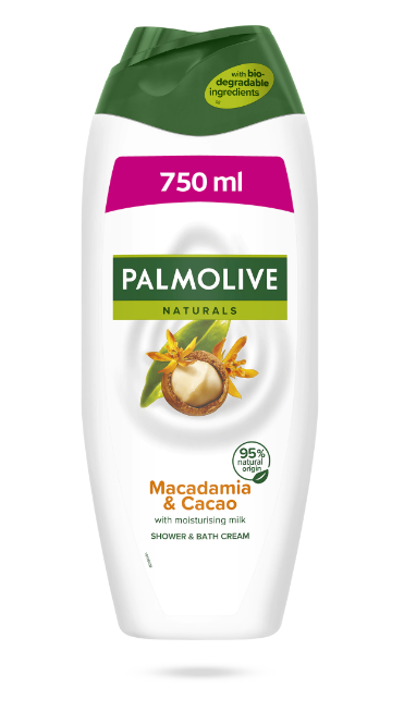 Гель-крем для душа Palmolive Naturals Интенсивное увлажнение с экстрактом макадамии и какао 750 мл
Гель-крем для душа Palmolive Naturals Интенсивное увлажнение с экстрактом макадамии и какао 750 мл