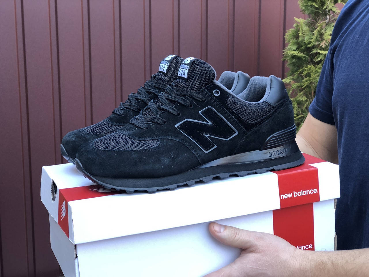 New Balance мужские демисезонные черные кроссовки на шнурках. Весенние мужские замшевые кроссы 42, Черный
New Balance мужские демисезонные черные кроссовки на шнурках. Весенние мужские замшевые кроссы 42, Черный