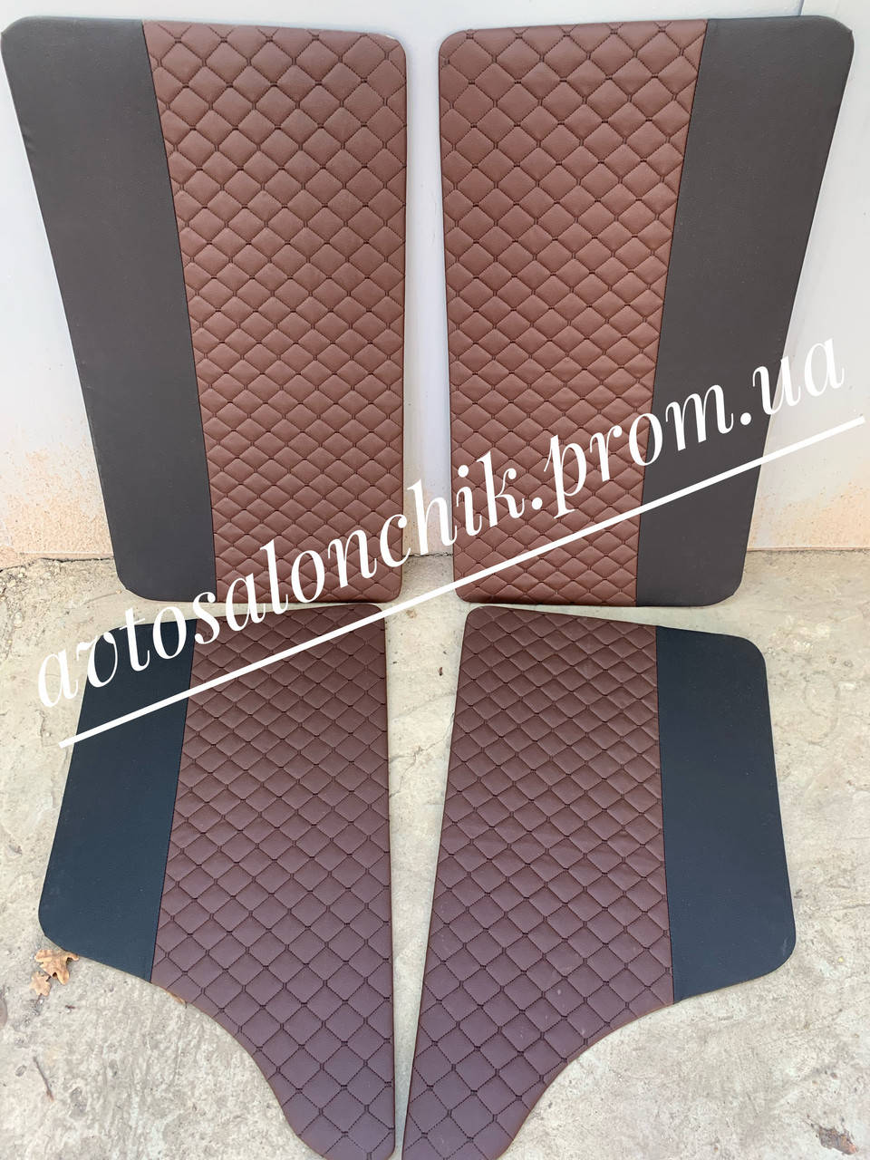 Карты двери дверей оббивка двери ВАЗ 2101 2102 2103 2104 2105 2106 2107 коричневые РОМБ с строчкой
Карты двери дверей оббивка двери ВАЗ 2101 2102 2103 2104 2105 2106 2107 коричневые РОМБ с строчкой