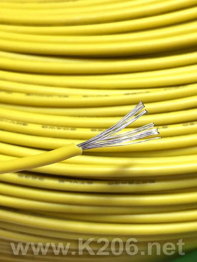 Провод медный многожильный в силиконовой изоляции, 24 AWG (0,2mm2); -50.. 200°C; 600V Cu, желтый
Провод медный многожильный в силиконовой изоляции, 24 AWG (0,2mm2); -50.. 200°C; 600V Cu, желтый