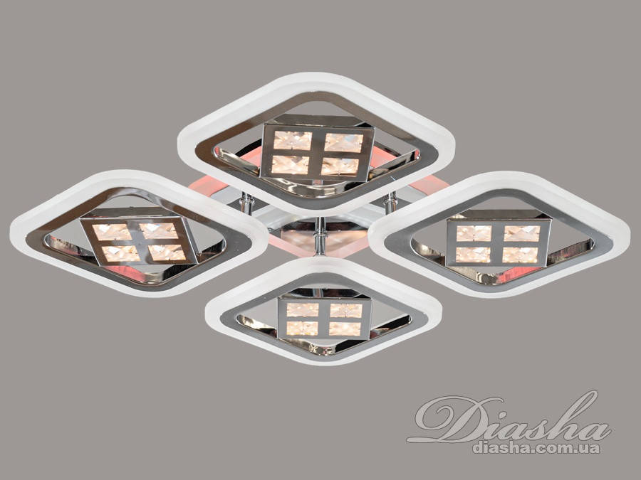 Потолочная люстра квадратная с димером и LED подсветкой цвет золото 95W Diasha AS8190/4G LED 3color dimmer, Золотистый
Потолочная люстра квадратная с димером и LED подсветкой цвет золото 95W Diasha AS8190/4G LED 3color dimmer, Золотистый