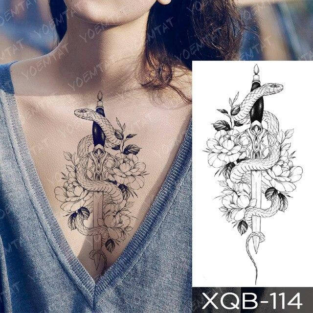 Флеш тату. 21*10 см. Переводная. Временная. Кинжалы, Ножи, Мечи, Холодное оружие, Змеи, XQB-114 (S), Ч/Б
Флеш тату. 21*10 см. Переводная. Временная. Кинжалы, Ножи, Мечи, Холодное оружие, Змеи, XQB-114 (S), Ч/Б
