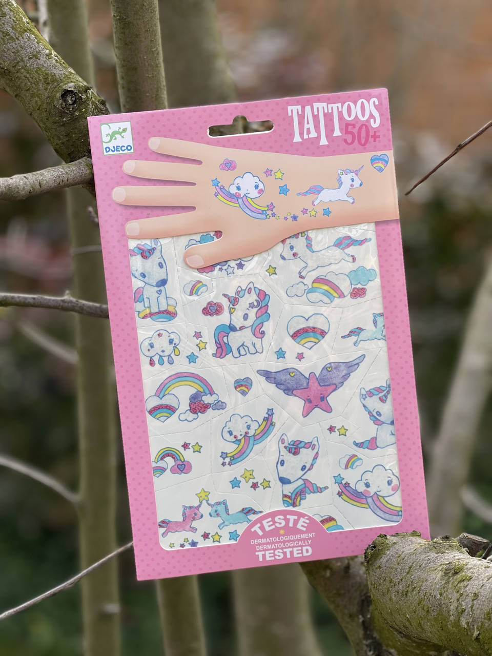 DJECO Набор временных татуировок, наклеек на тело "Единорог" 
DJECO Набор временных татуировок, наклеек на тело "Единорог"