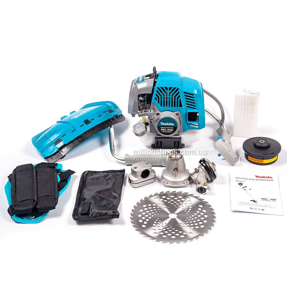 Мотокоса Makita RBC-5400 Limited Edition (5.4 кВт, 2х тактный). Бензокоса Макита. ГАРАНТИЯ 1 ГОД!
Мотокоса Makita RBC-5400 Limited Edition (5.4 кВт, 2х тактный). Бензокоса Макита. ГАРАНТИЯ 1 ГОД!