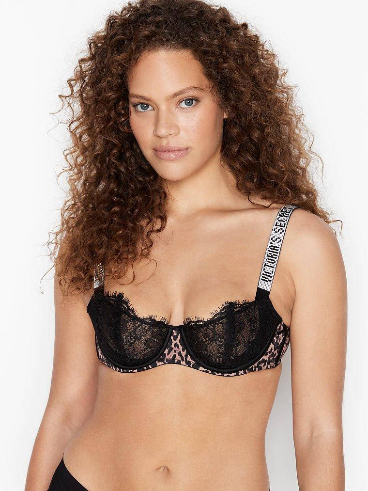 Бюстгальтер-балконет без пуш-апа Victoria’s Secret с кристаллами Swarovski Wicked Unlined Balconette Bra, Черный
Бюстгальтер-балконет без пуш-апа Victoria’s Secret с кристаллами Swarovski Wicked Unlined Balconette Bra, Черный
