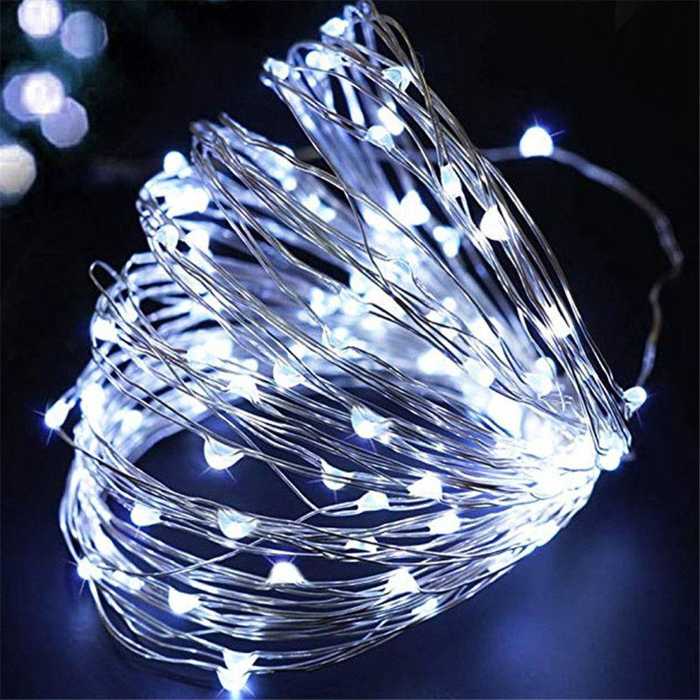 Светодиодная гирлянда нить на 50 Led "Капли росы" 5 м на батарейках + USB подключение белая
Светодиодная гирлянда нить на 50 Led "Капли росы" 5 м на батарейках + USB подключение белая