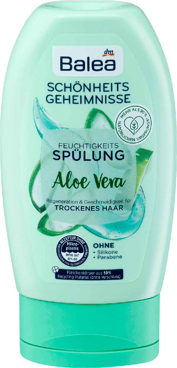 Бальзам - кондиционер для нормальных волос Balea Schönheitsgeheimnisse Aloe Vera, 200 ml
Бальзам - кондиционер для нормальных волос Balea Schönheitsgeheimnisse Aloe Vera, 200 ml
