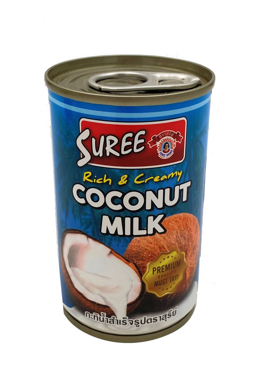 Кокосове молоко 17-19% SUREE 165мл
Кокосове молоко 17-19% SUREE 165мл