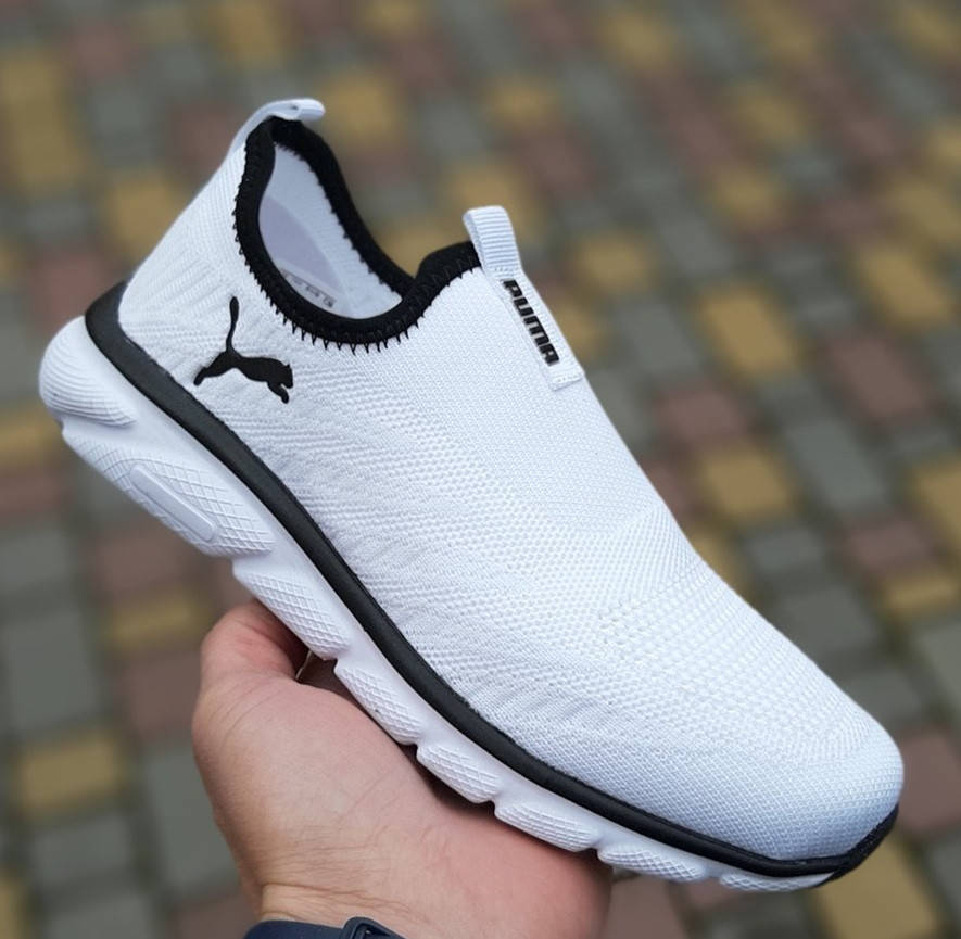 Женские кроссовки Puma тапки летние в сетку весна-лето легкие белые с черным. Живое фото, Белый
Женские кроссовки Puma тапки летние в сетку весна-лето легкие белые с черным. Живое фото, Белый