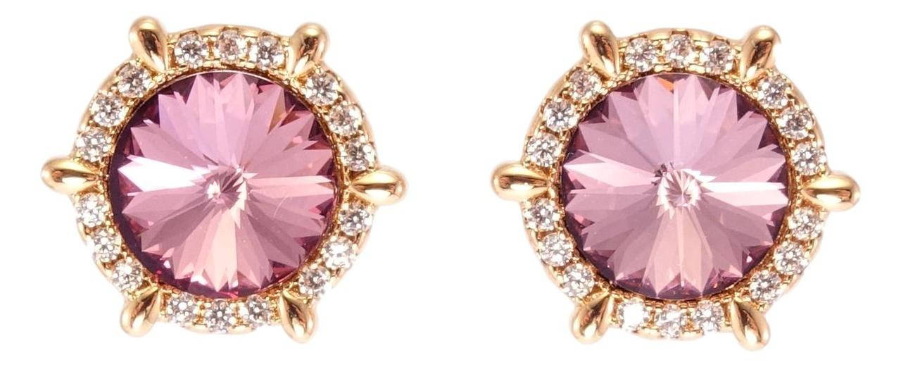 Серьги Xuping Позолота 18K с кр-ми Swarovski гвоздики (пусеты) "Розовый кристалл риволи в декоративной оправе"
Серьги Xuping Позолота 18K с кр-ми Swarovski гвоздики (пусеты) "Розовый кристалл риволи в декоративной оправе"