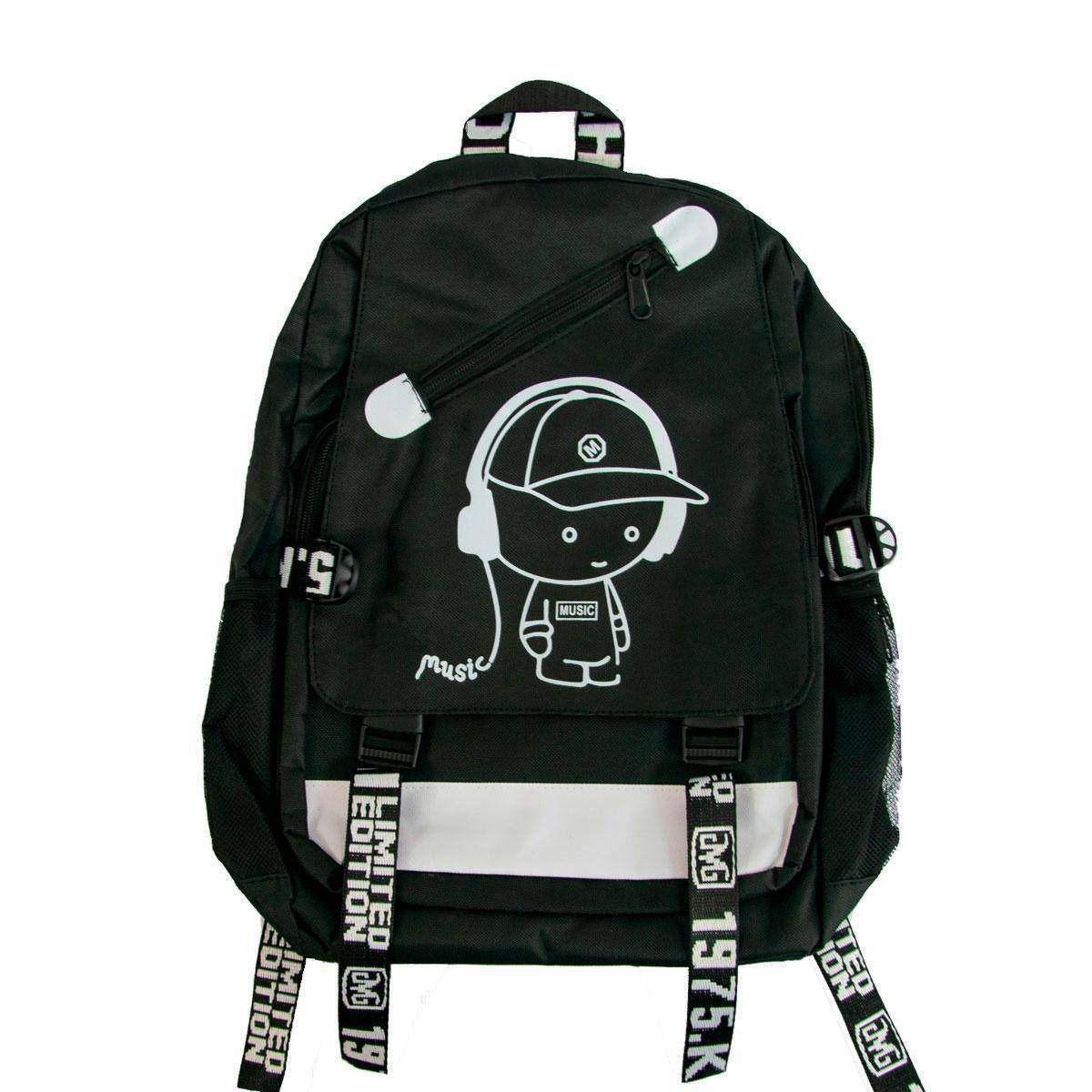 Школьный рюкзак Backpack городской черный для подростка, портфели в школу для девочки, для мальчика (AVshop)
Школьный рюкзак Backpack городской черный для подростка, портфели в школу для девочки, для мальчика (AVshop)