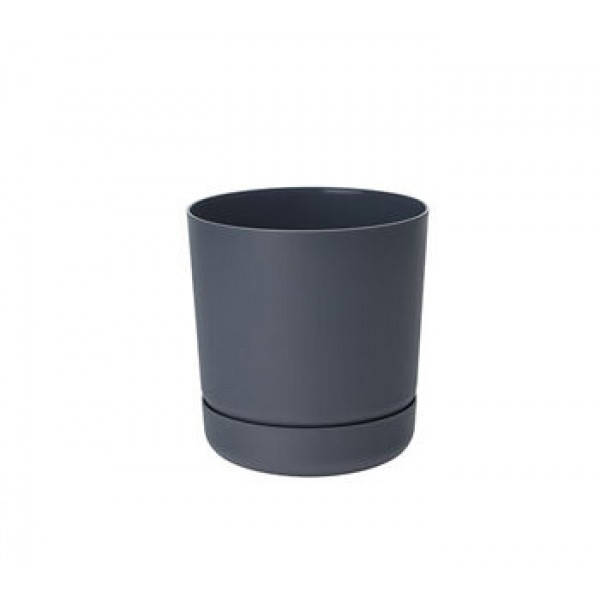Горшок для цветов Form-Plastic SATINA круглый с подставкой 1,5 л 13 х 14 см, Цвет Антрацит
Горшок для цветов Form-Plastic SATINA круглый с подставкой 1,5 л 13 х 14 см, Цвет Антрацит
