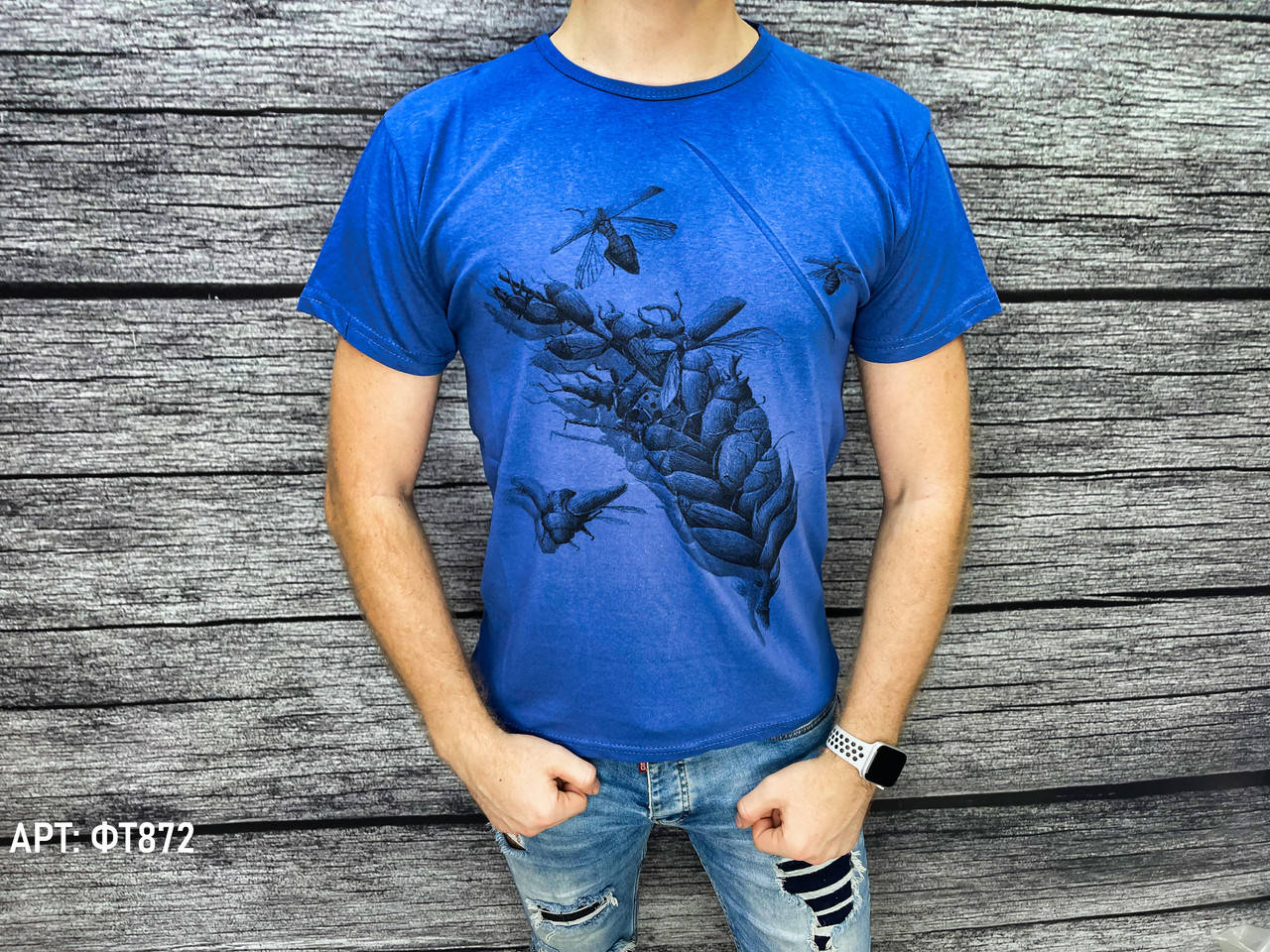 Мужская футболка. Размеры: M, L, XL, 2XL (маломерят на размер)
