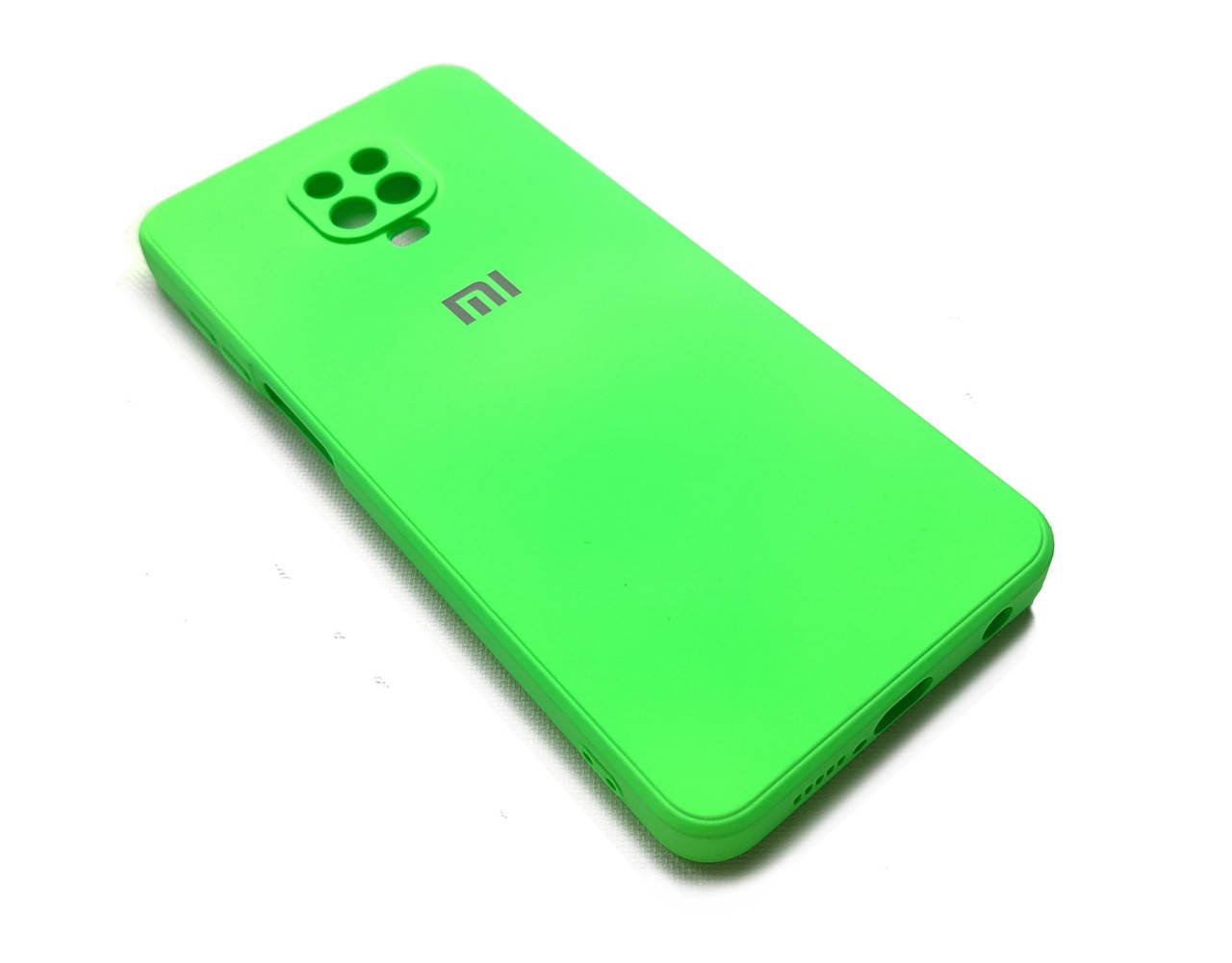 Силиконовый чехол soft touch для Xiaomi Redmi Note 9 pro салатовый защита камеры неоновый
Силиконовый чехол soft touch для Xiaomi Redmi Note 9 pro салатовый защита камеры неоновый