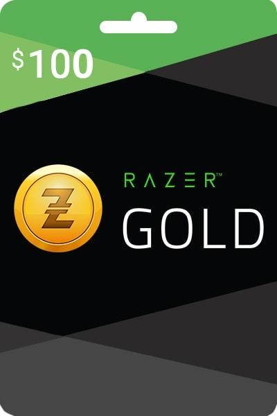 Карта оплаты RAZER GOLD 100$ CARD карта пополнения счета