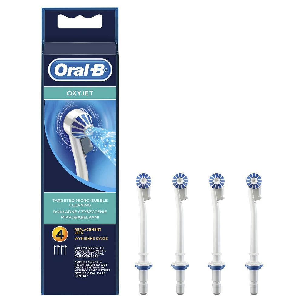 Насадки для ирригатора Oral-B OxyJet ED17 - 4 шт. – Венгрия (в подарок зубная щётка Oral-B Pro-Expert)
Насадки для ирригатора Oral-B OxyJet ED17 - 4 шт. – Венгрия (в подарок зубная щётка Oral-B Pro-Expert)