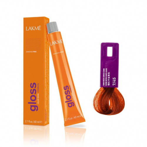 Тонирующая крем-краска Lakme GLOSS 60 мл 7/45 Средне-белокурый медно-красный с оттенком красного дерева
Тонирующая крем-краска Lakme GLOSS 60 мл 7/45 Средне-белокурый медно-красный с оттенком красного дерева