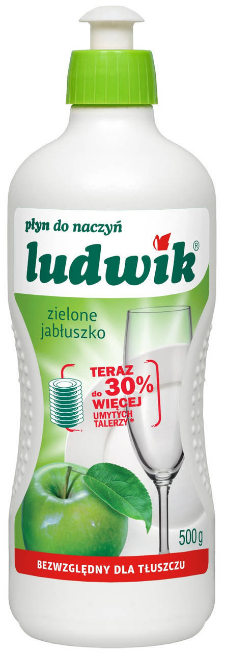 Бальзам для митья посуды Ludwik зеленое яблоко 500 мл. 
Бальзам для митья посуды Ludwik зеленое яблоко 500 мл.