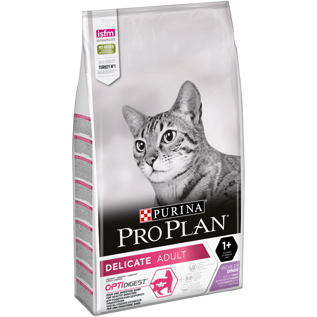 ProPlan DELICATE (Про План Деікат) З індичкою для дорослих котів з чутливим травленням 10кг
ProPlan DELICATE (Про План Деікат) З індичкою для дорослих котів з чутливим травленням 10кг