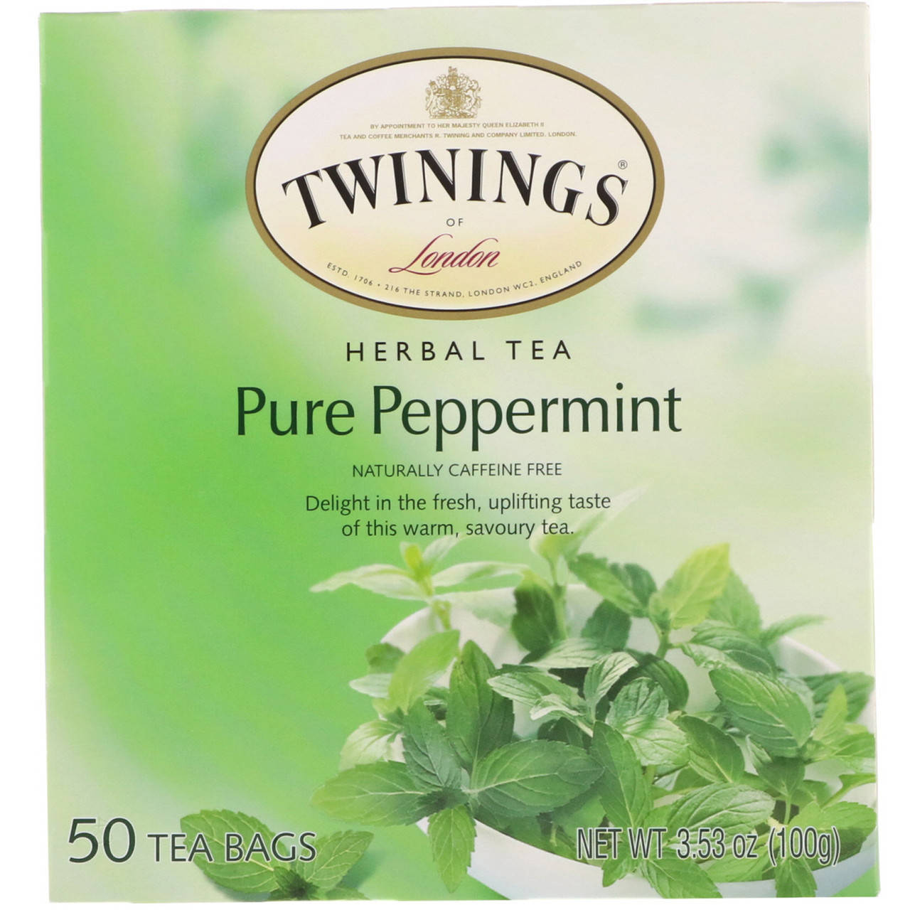 Twinings, Травяной чай, чистая перечная мята, без кофеина, 50 чайных пакетиков, 100 г, официальный сайт,
Twinings, Травяной чай, чистая перечная мята, без кофеина, 50 чайных пакетиков, 100 г, официальный сайт,