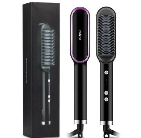 Расческа-выпрямитель для волос Черная Hair Straightener HTQ-909 | Электрическая расческа
Расческа-выпрямитель для волос Черная Hair Straightener HTQ-909 | Электрическая расческа