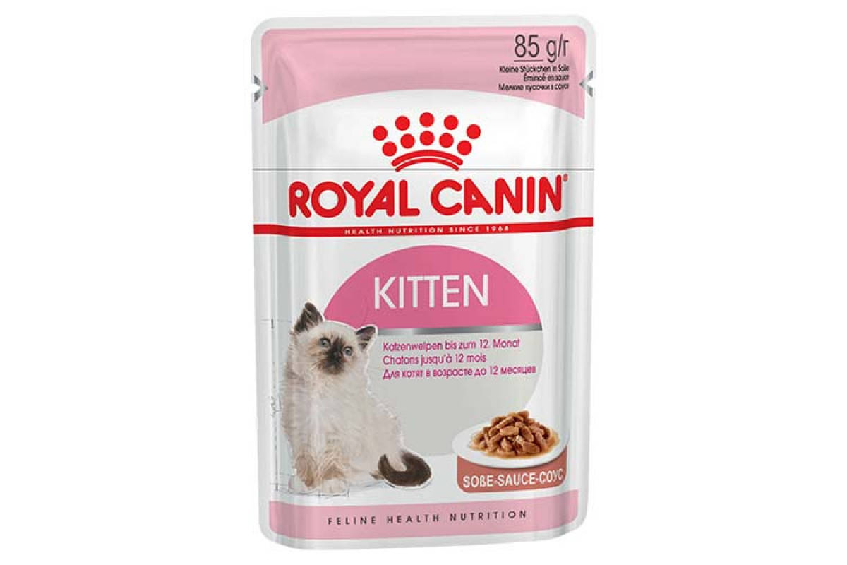 Влажный корм Royal Canin Kitten Instinctive для котят до 12 месяцев 85 г х 12 шт в соусе
Влажный корм Royal Canin Kitten Instinctive для котят до 12 месяцев 85 г х 12 шт в соусе