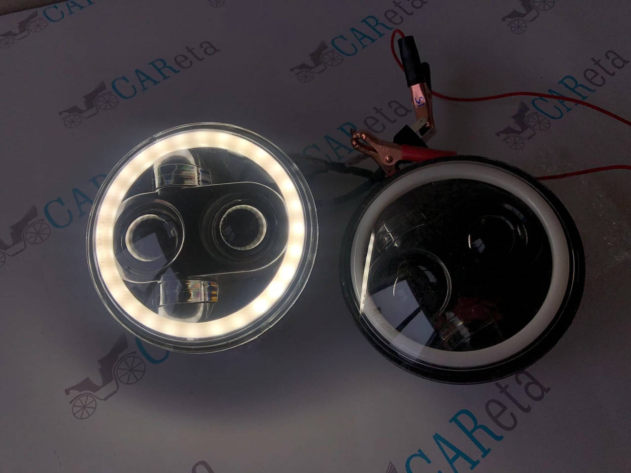 Cветодиоднные фары для ВАЗ 2106 JP 150ватт 5.75 дюймов круглая LED Headlight для Ваз 2106 и др 12-24 Вольта
Cветодиоднные фары для ВАЗ 2106 JP 150ватт 5.75 дюймов круглая LED Headlight для Ваз 2106 и др 12-24 Вольта