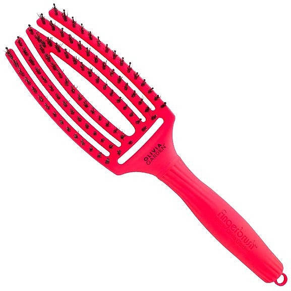 Щетка для укладки Olivia Garden Finger Brush Neon Pink изогнутая комбинированная щетина, Оранжевый
Щетка для укладки Olivia Garden Finger Brush Neon Pink изогнутая комбинированная щетина, Оранжевый