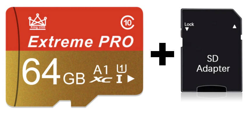 Карта памяти Extreme Pro 64GB microSD Class 10 + SD-adapter. Карта памяти микро сд 64 гб High Speed
Карта памяти Extreme Pro 64GB microSD Class 10 + SD-adapter. Карта памяти микро сд 64 гб High Speed