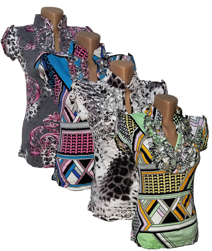 Футболка женская с вырезом жабо,женская одежда от производителя,интернет магазин,женский трикотаж
Футболка женская с вырезом жабо,женская одежда от производителя,интернет магазин,женский трикотаж