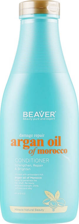 Відновлюючий кондиціонер для пошкодженого волосся з аргановою Beaver Conditioner Argan Oil 730 мл
Відновлюючий кондиціонер для пошкодженого волосся з аргановою Beaver Conditioner Argan Oil 730 мл