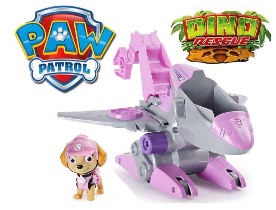 Paw Patrol Dino Rescue Skyes Deluxe Rev Up Vehicle Щенячий Патруль Скай Дино Літак Дино Самолет, Фиолетовый
Paw Patrol Dino Rescue Skyes Deluxe Rev Up Vehicle Щенячий Патруль Скай Дино Літак Дино Самолет, Фиолетовый