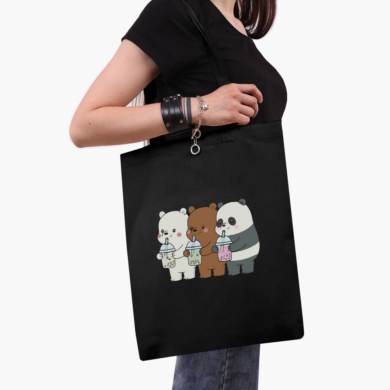 Эко сумка шоппер черная Вся правда о медведях (We Bare Bears) (9227-2896-2) экосумка шопер 41*35 см, Черный
Эко сумка шоппер черная Вся правда о медведях (We Bare Bears) (9227-2896-2) экосумка шопер 41*35 см, Черный