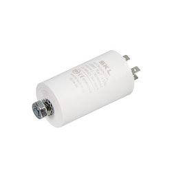 Пусковой конденсатор для стир. машины 16uF 450V CBB60 40x70mm под гайку (4 клемы) SKL
Пусковой конденсатор для стир. машины 16uF 450V CBB60 40x70mm под гайку (4 клемы) SKL
