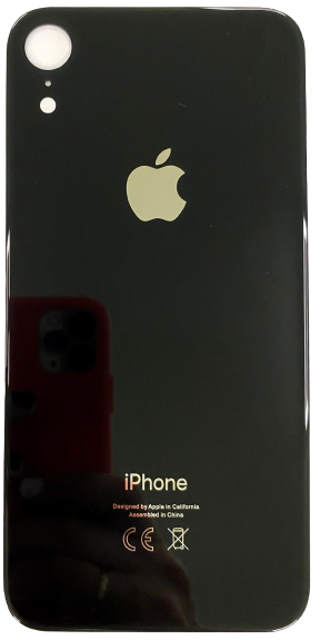 Задняя крышка iPhone XR черная отличный с большими отверстиями под окошки камер, Черный
Задняя крышка iPhone XR черная отличный с большими отверстиями под окошки камер, Черный