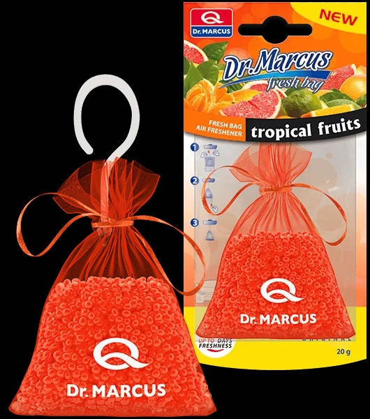 Ароматизатор Dr.Marcus (Освежитель воздуха в машину) Fresh Bag - на зеркало _ Tropical fruits
Ароматизатор Dr.Marcus (Освежитель воздуха в машину) Fresh Bag - на зеркало _ Tropical fruits