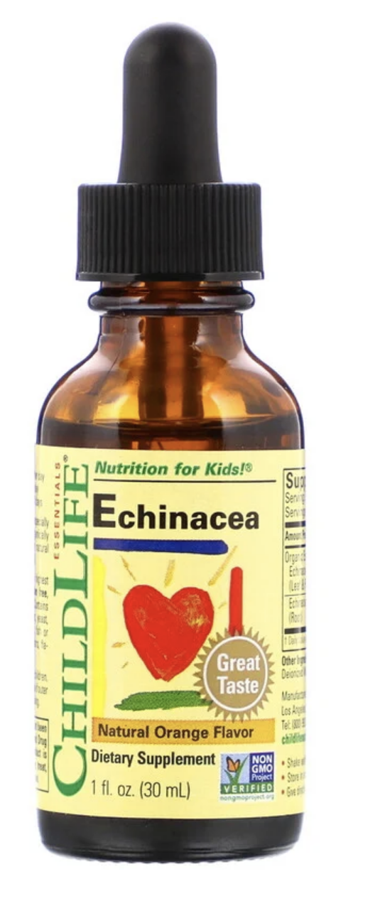 ChildLife, Essentials, эхинацея, натуральный апельсиновый вкус, 30 мл (1 жидк. унция)
ChildLife, Essentials, эхинацея, натуральный апельсиновый вкус, 30 мл (1 жидк. унция)