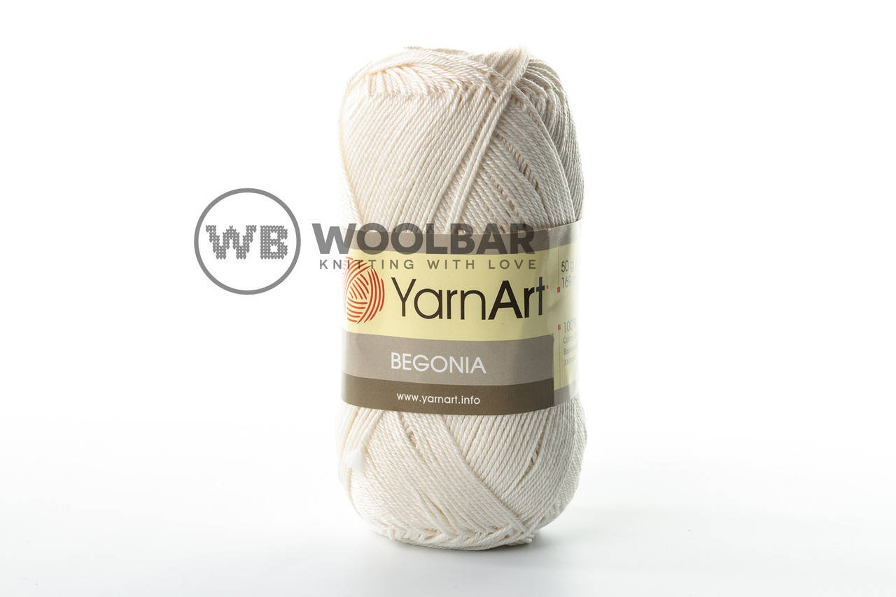 Пряжа YarnArt Begonia 6282 слоновая кость
Пряжа YarnArt Begonia 6282 слоновая кость