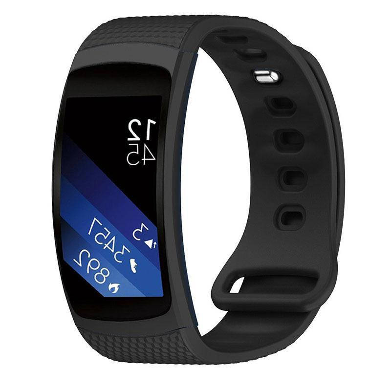 Силиконовый ремешок для фитнес браслета Samsung Gear Fit 2 / Fit 2 Pro (SM-R360 / R365) - Black S
Силиконовый ремешок для фитнес браслета Samsung Gear Fit 2 / Fit 2 Pro (SM-R360 / R365) - Black S