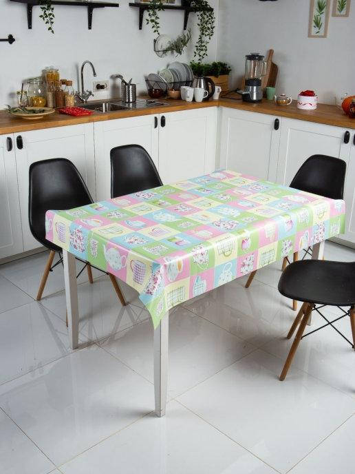 Скатерть Клеенка " Декорама" на флизелиновой основе. Ширина: 1,4 м, Разные цвета 
Скатерть Клеенка " Декорама" на флизелиновой основе. Ширина: 1,4 м, Разные цвета