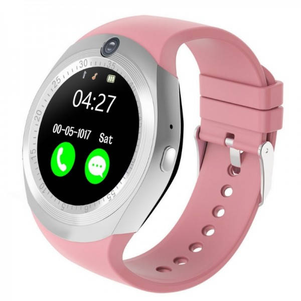 Умные наручные часы Smart Watch Y1 розовые, Micro SD/Bluetooth/Sim, 350мАч, сенсорный TFT дисплей, Смарт часы
Умные наручные часы Smart Watch Y1 розовые, Micro SD/Bluetooth/Sim, 350мАч, сенсорный TFT дисплей, Смарт часы