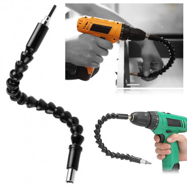 Гибкий переходник Flexible Shaft Extension Bits, гибкая бита (удлинитель) для шуруповерта, дрели
Гибкий переходник Flexible Shaft Extension Bits, гибкая бита (удлинитель) для шуруповерта, дрели