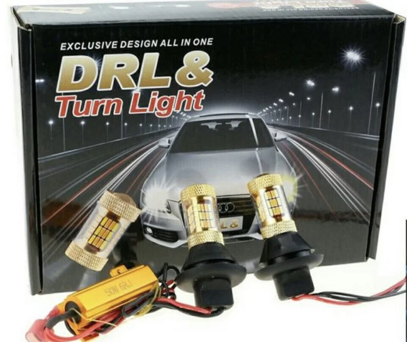 54 LED ДХО + повороты DRL дневный ходовые огни + поворот CAN BUS (НЕТ ОШИБОК) 7440 T20/T25 12V
54 LED ДХО + повороты DRL дневный ходовые огни + поворот CAN BUS (НЕТ ОШИБОК) 7440 T20/T25 12V