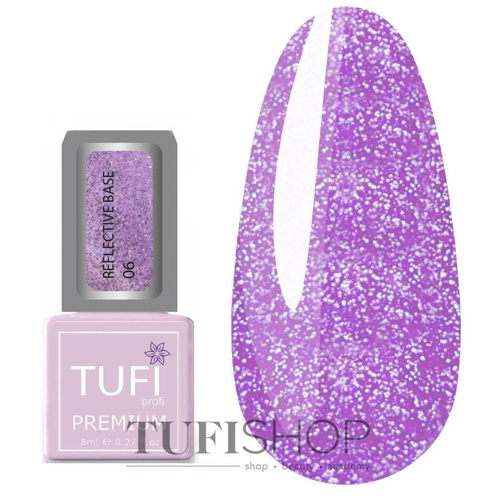 Светоотражающая база TUFI profi PREMIUM Reflective Base 06 фиолетовая дымка 8 мл (0125393) 
Светоотражающая база TUFI profi PREMIUM Reflective Base 06 фиолетовая дымка 8 мл (0125393)